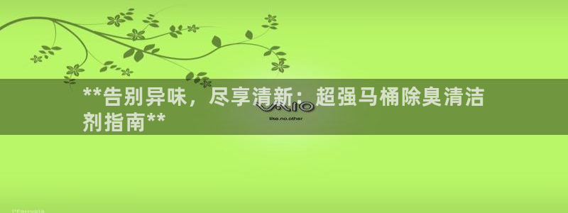 凯时kb88公司简介：**告别异味，尽享清新：超强马桶除