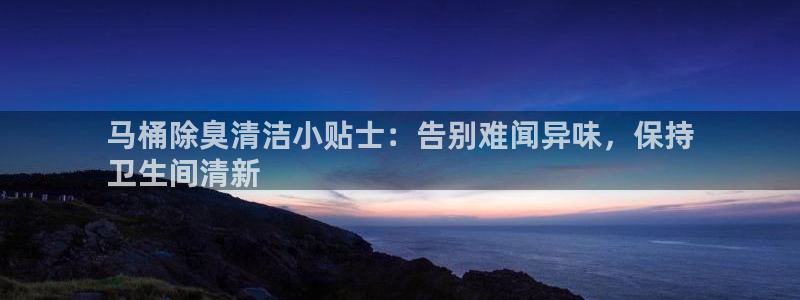 尊龙d88ag旗舰厅：马桶除臭清洁小贴士：告别难闻异味，